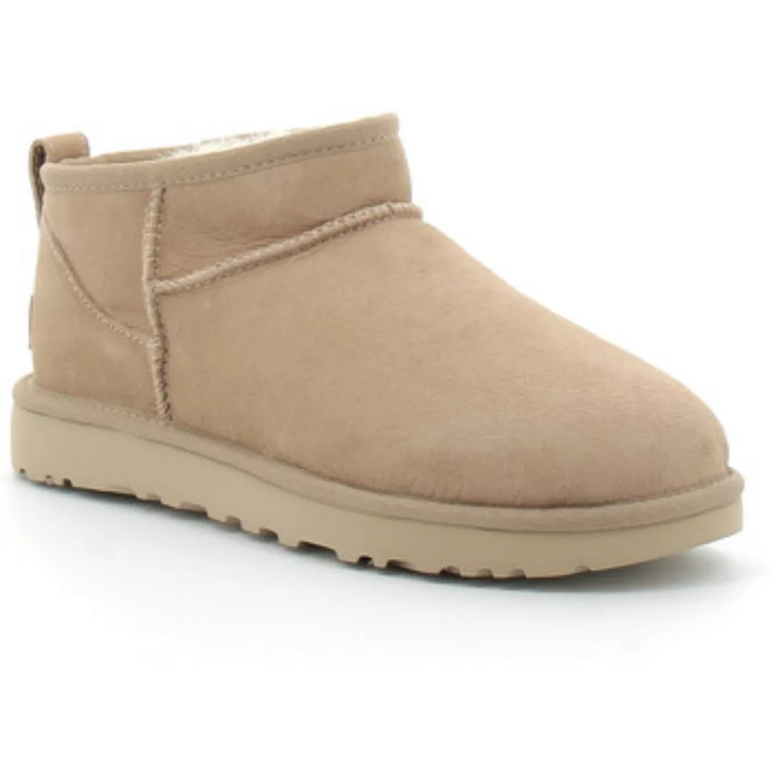 UGG  Ankle Boots Classic Ultra Mini sandfarbene Stiefelette günstig online kaufen