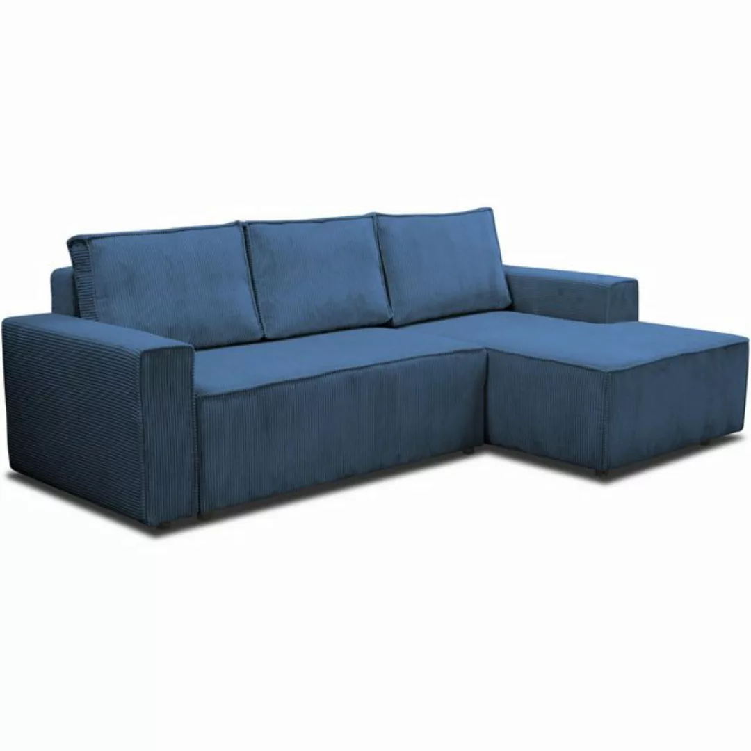 Beautysofa Ecksofa Modernes elegantes bequemes stilvolles Ecksofa BADO, Die günstig online kaufen