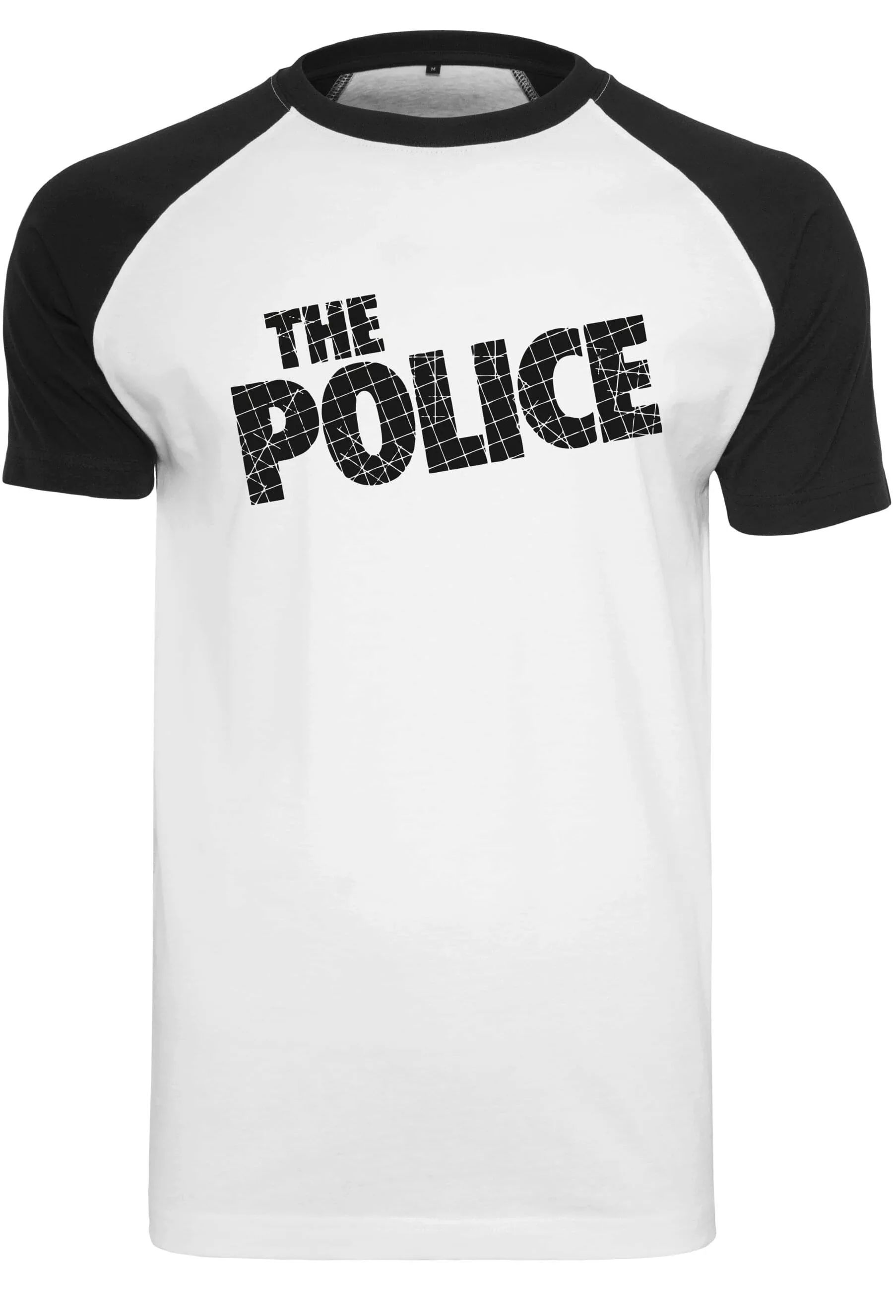 Merchcode T-Shirt "Merchcode Herren The Police Logo Raglan Tee" günstig online kaufen