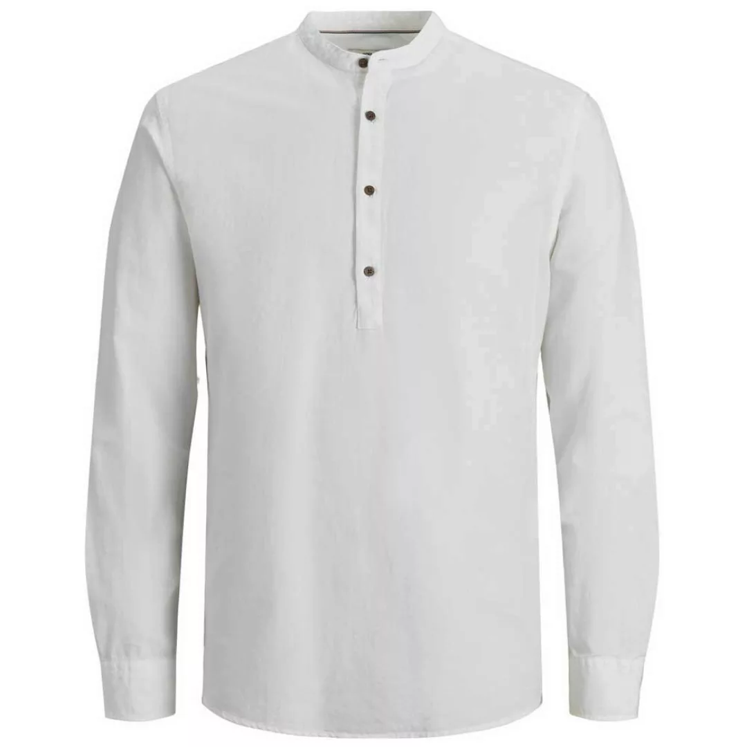 Jack & Jones Blasummer Band Tunic Langarm Hemd M White / Slim Fit günstig online kaufen