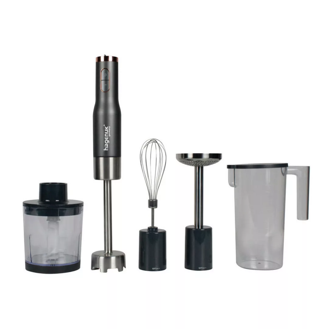 Hagenuk Stabmixer-Set ESMS-400 schwarz Kunststoff Edelstahl B/H/T: ca. 22x4 günstig online kaufen