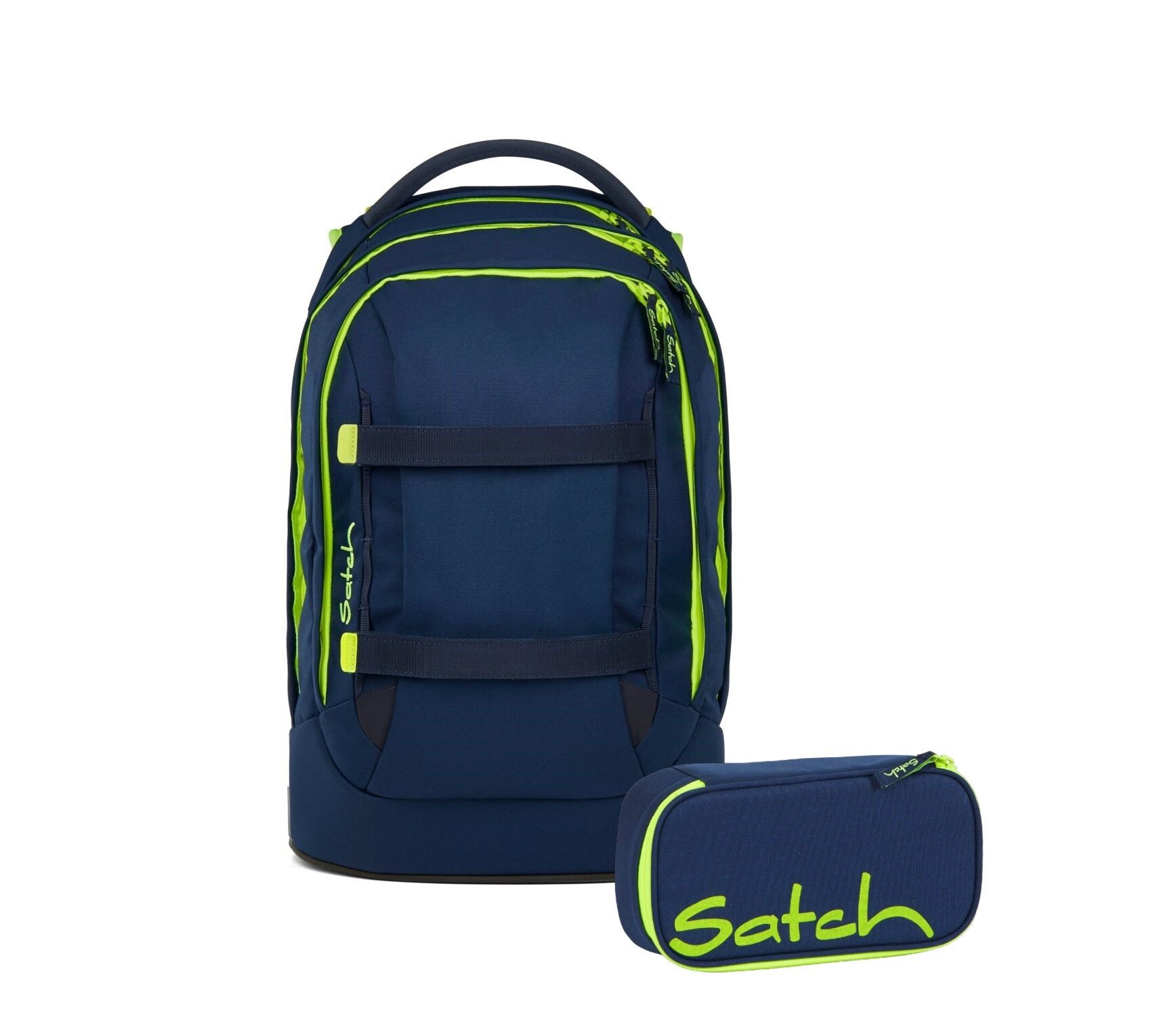 Satch Schulranzen Schulrucksack-Set PACK Toxic Yellow günstig online kaufen