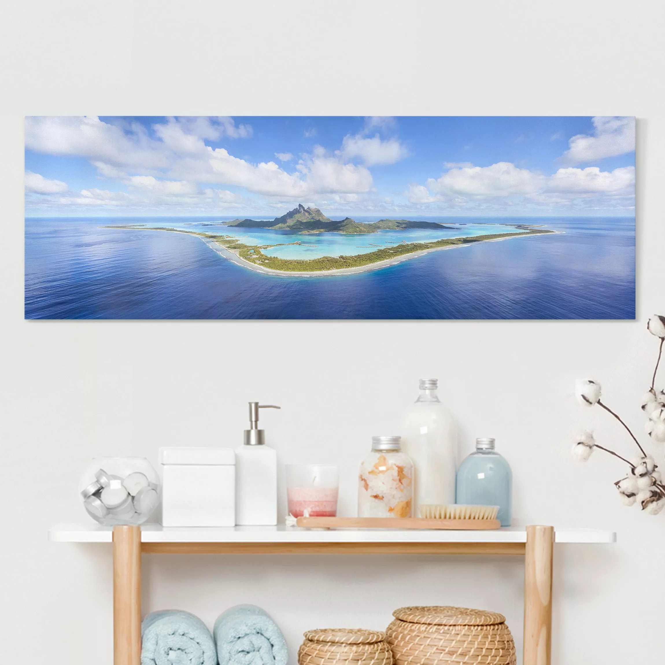 Leinwandbild Inselparadies günstig online kaufen