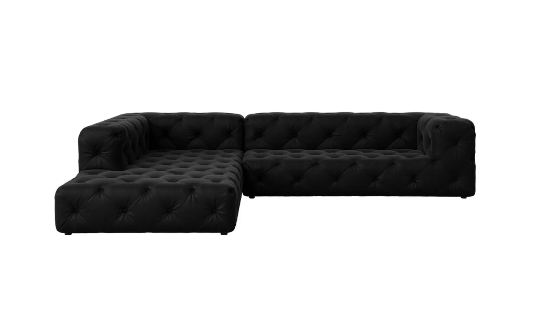 Places of Style Ecksofa "FOLLINA", L-Form, mit klassischer Chesterfield-Kno günstig online kaufen