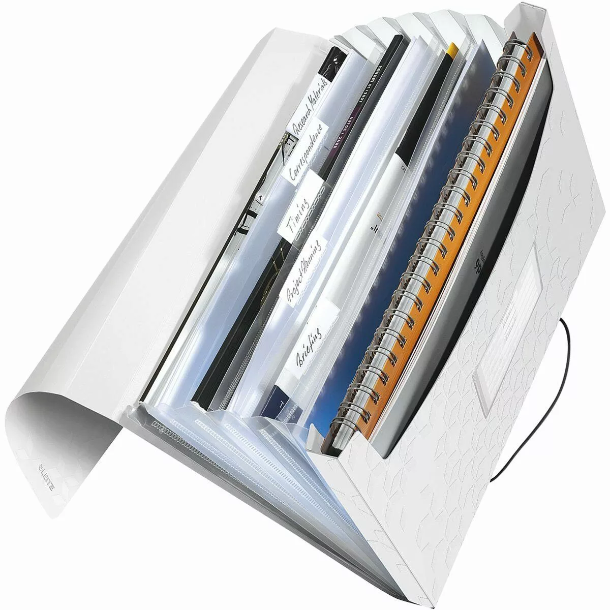 LEITZ Fächermappe WOW 4589, 6 Fächer günstig online kaufen