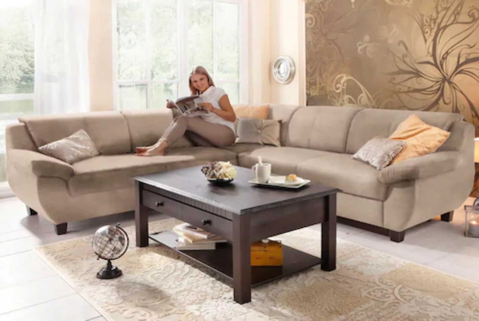 Home affaire Ecksofa »Yesterday L-Form« günstig online kaufen