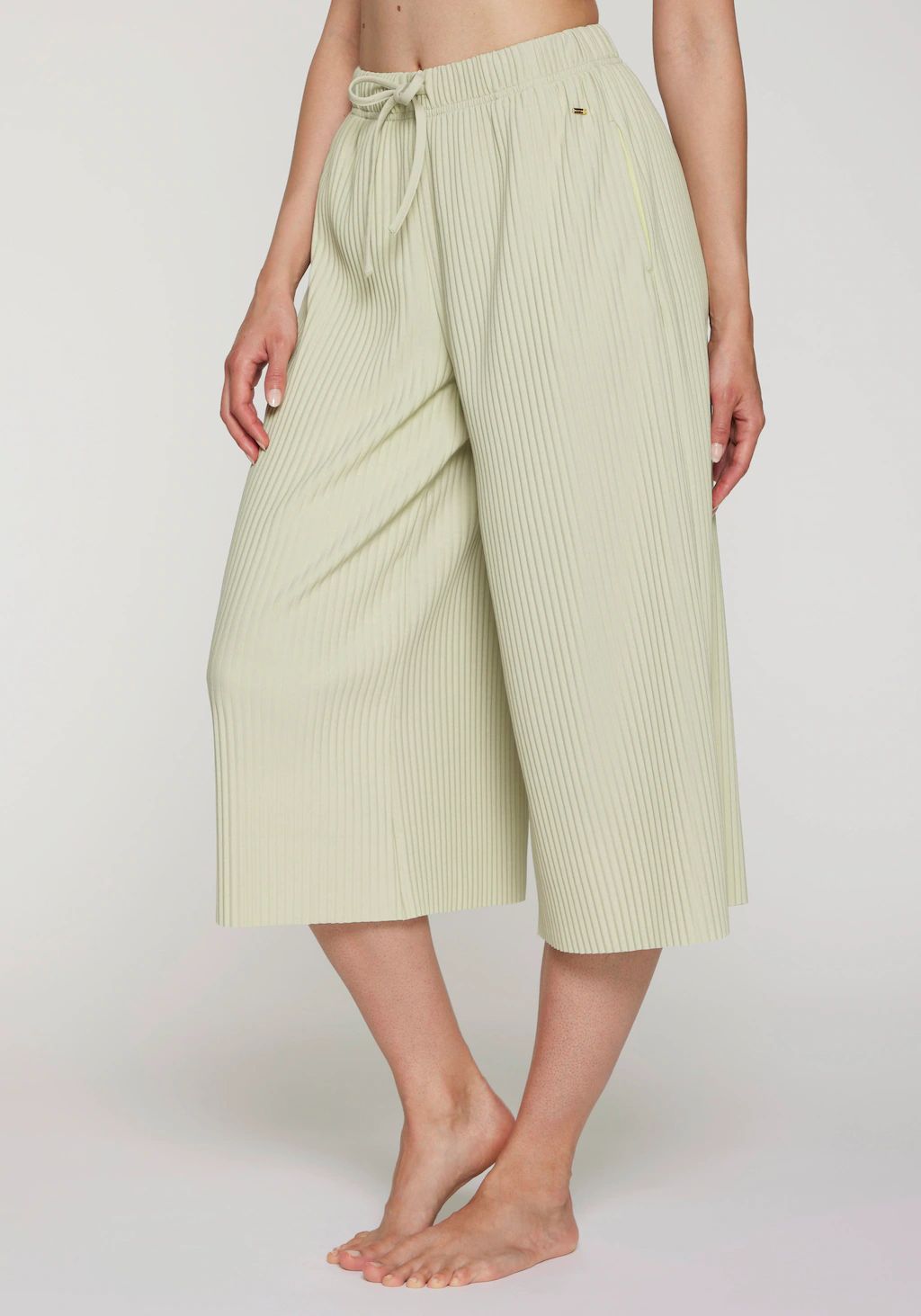LASCANA Culotte, in weiter Form mit Plisseefalten günstig online kaufen