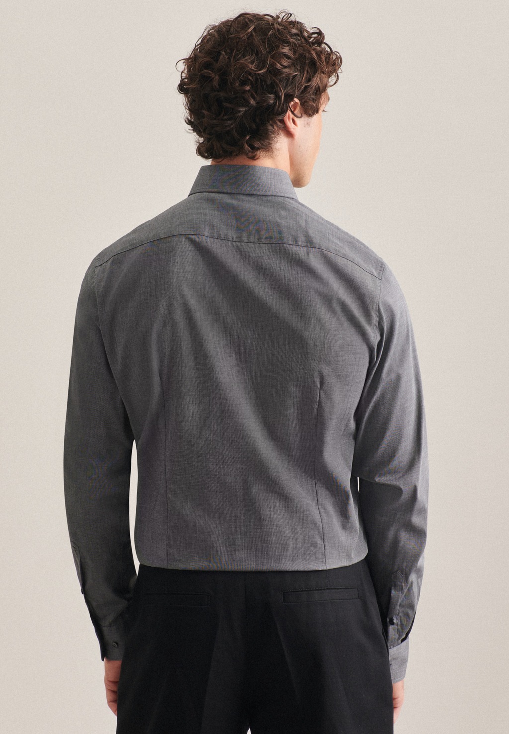 seidensticker Businesshemd "Shaped", Shaped Extra langer Arm Kentkragen Uni günstig online kaufen