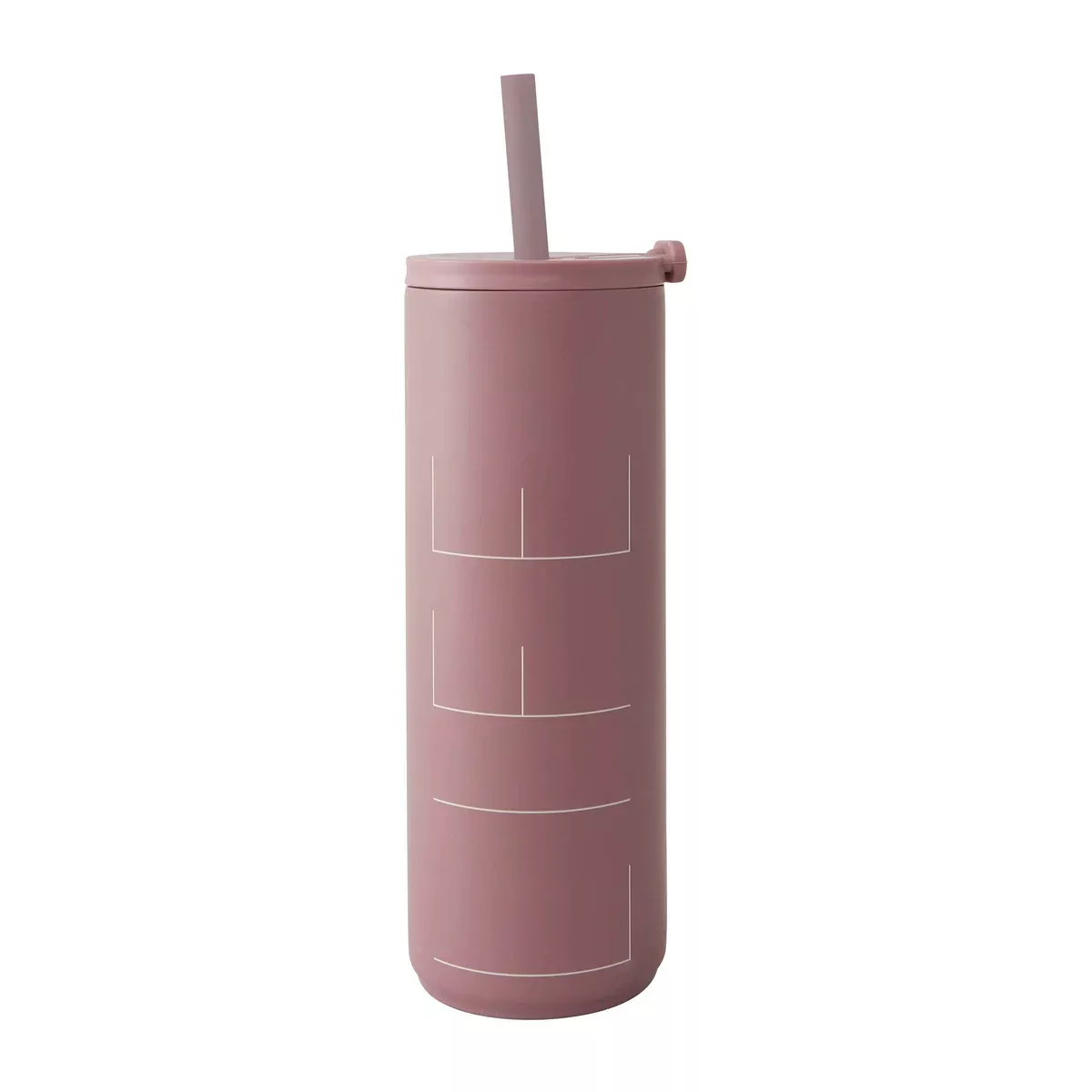Travel Life Thermosflasche mit Strohhalm 50cl Ash rose günstig online kaufen