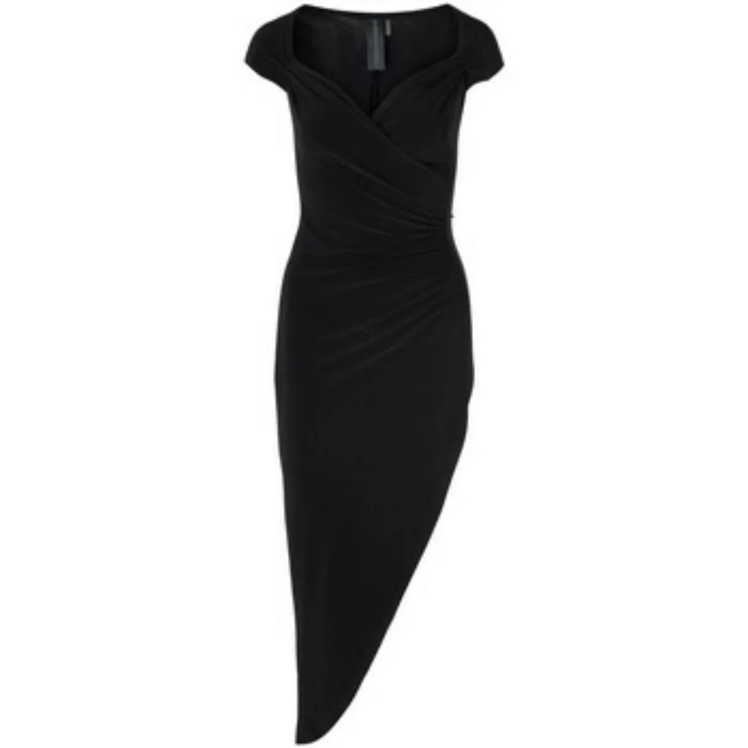 Norma Kamali  Kleider Kleid  aus schwarzem Stretch-Stoff günstig online kaufen