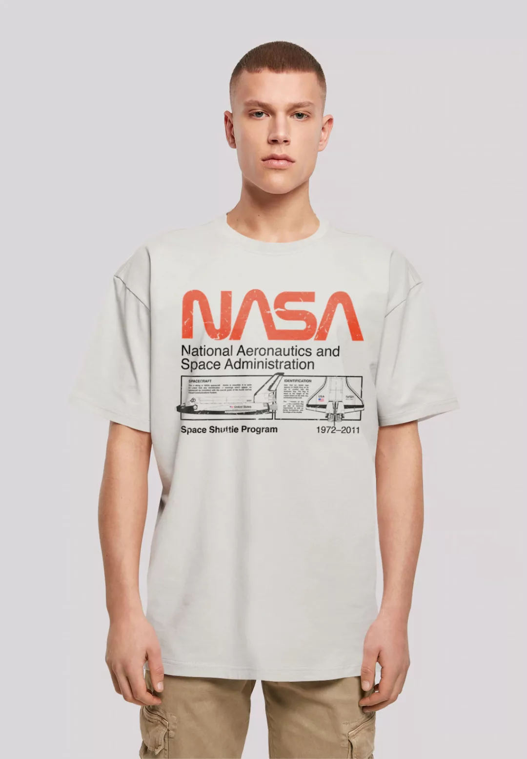 F4NT4STIC T-Shirt "NASA Classic Space Shuttle", Print günstig online kaufen