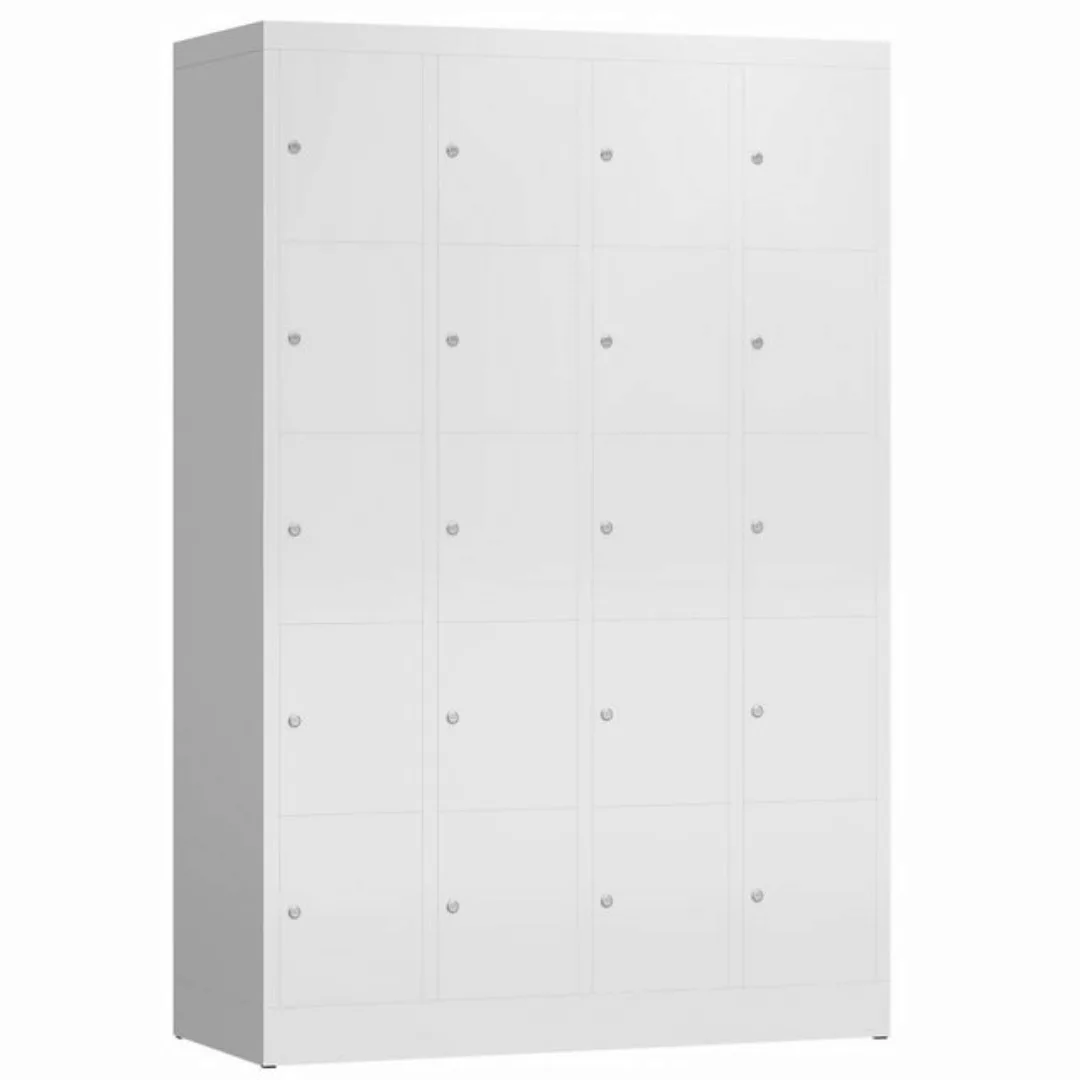 Steelboxx Fächerschrank ClassiX Schließfachschrank, 4 Abteile à 5 Fächer, 1 günstig online kaufen