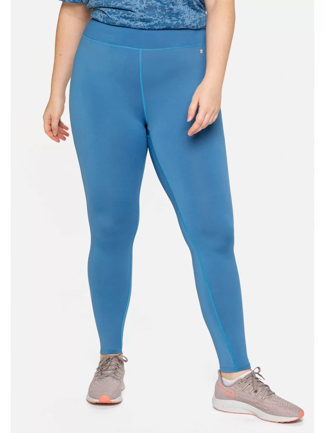 Sheego Sporthose "Große Größen", in Leggingsform, mit kleiner Innentasche günstig online kaufen