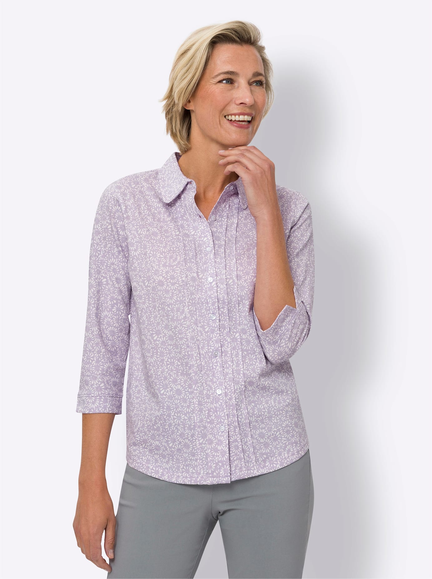 Classic Basics Druckbluse günstig online kaufen