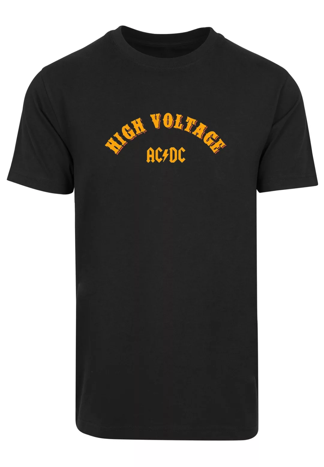 F4NT4STIC T-Shirt "ACDC High Voltage Collegiate", Herren,Premium Merch,Regu günstig online kaufen