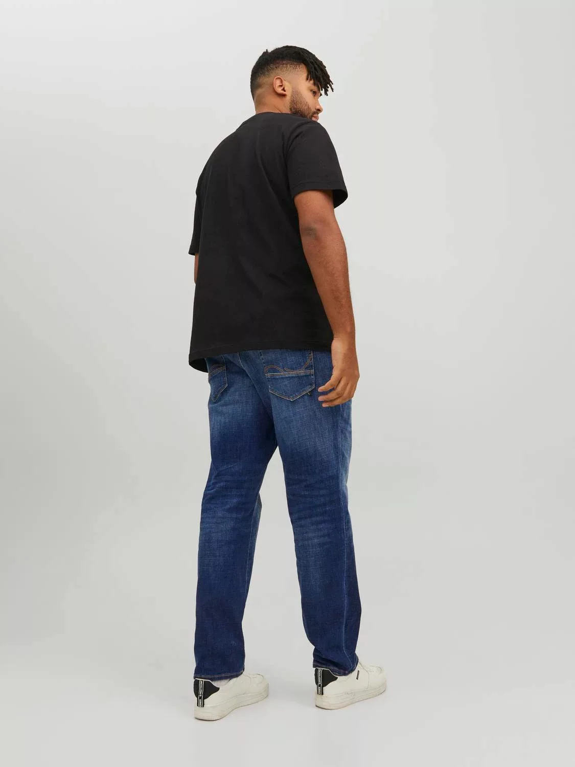 Jack & Jones Plus Regular-fit-Jeans JJIGlenn JJFox (1-tlg) günstig online kaufen