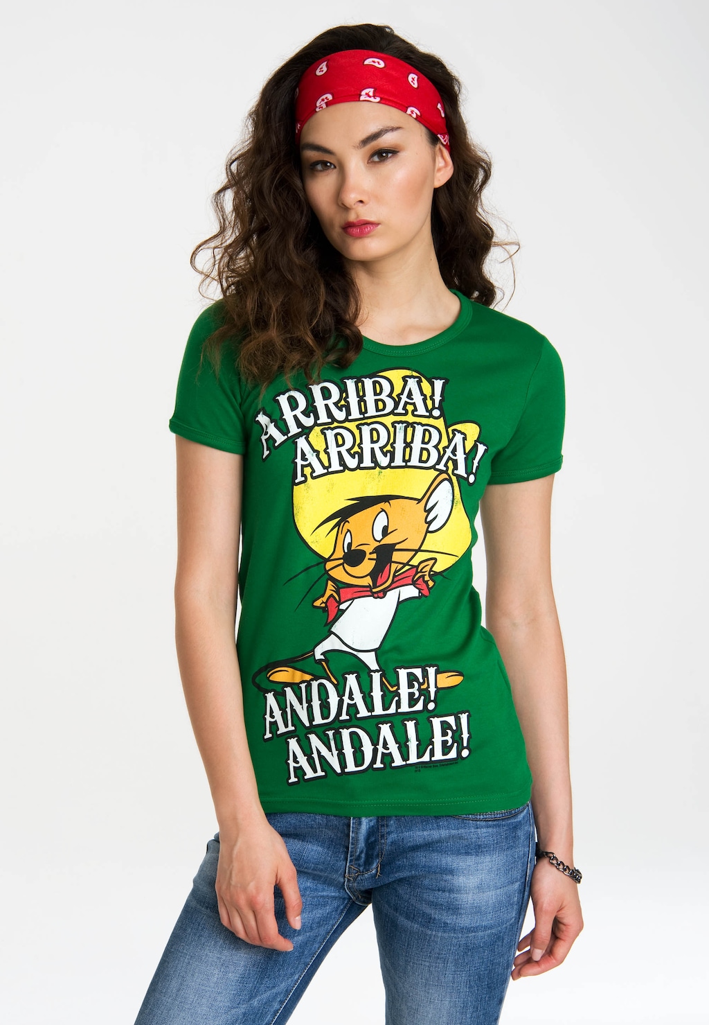 LOGOSHIRT T-Shirt "Looney Tunes – Arriba Andale", mit lizenzierten Original günstig online kaufen