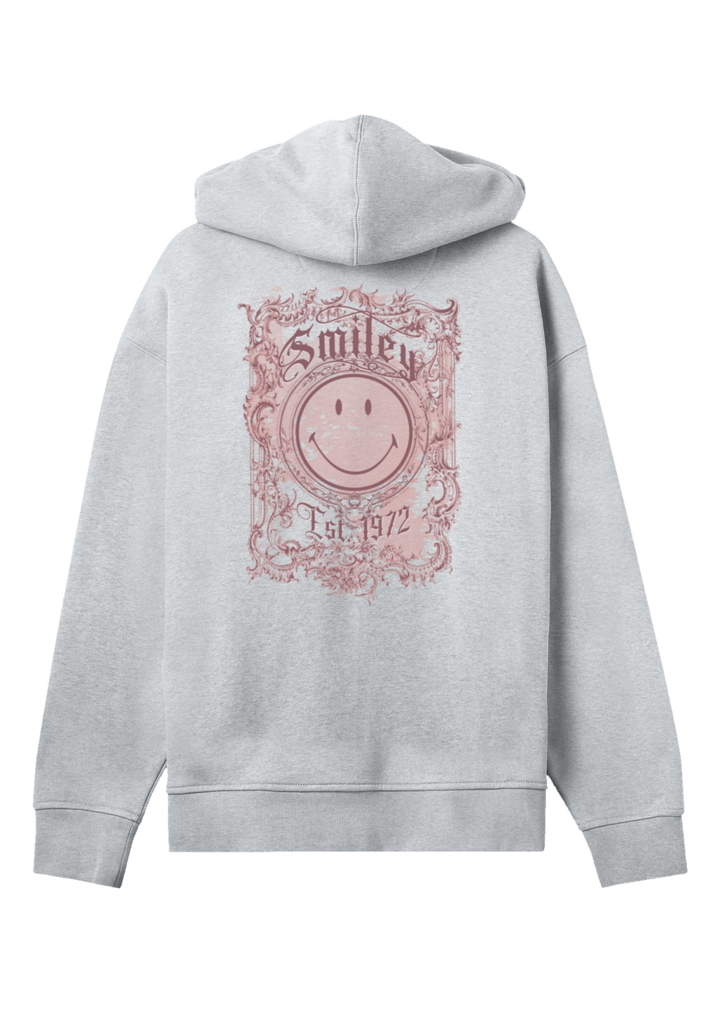 F4NT4STIC Kapuzenpullover "Smiley Originals Spring Pink Typography", Premiu günstig online kaufen