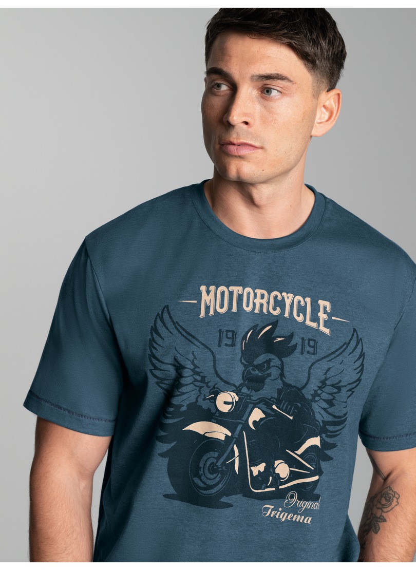 Trigema T-Shirt "TRIGEMA T-Shirt mit großem Motorrad-Printmotiv" günstig online kaufen