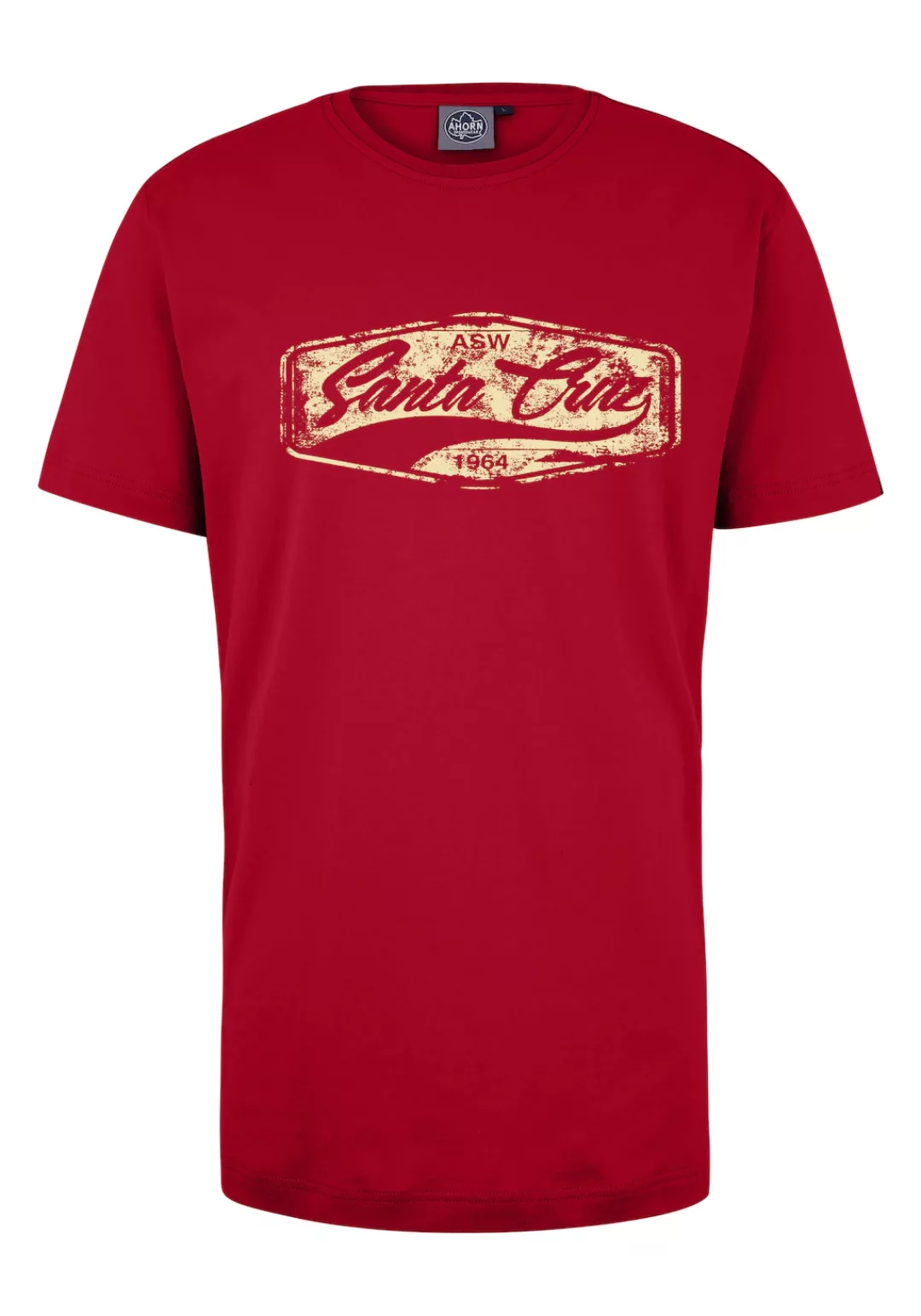 AHORN SPORTSWEAR T-Shirt "SANTA CRU", mit modischem Frontprint günstig online kaufen