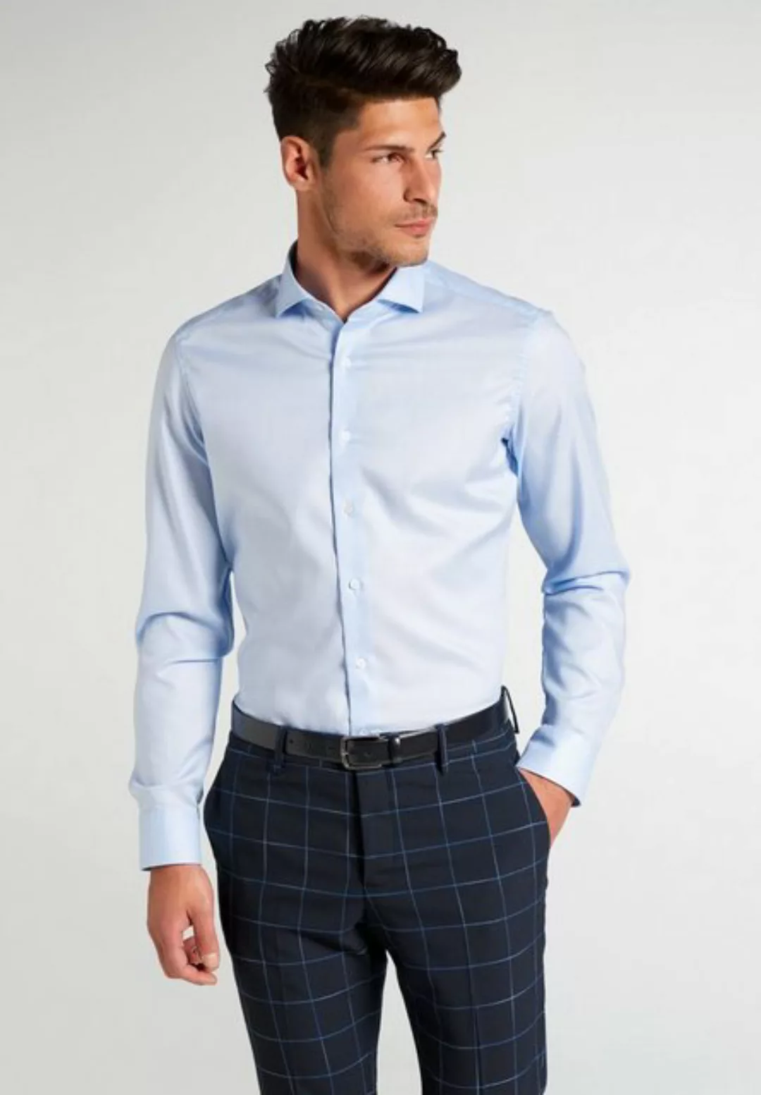 Eterna Langarmhemd SLIM FIT günstig online kaufen