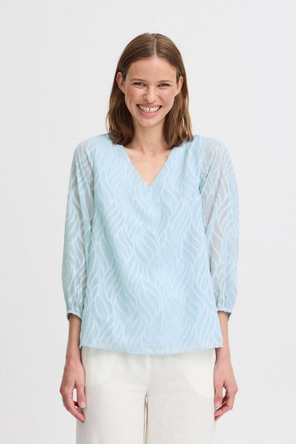 b.young Kurzarmbluse BYFRIKKE VNECK BLOUSE - lässige Bluse günstig online kaufen