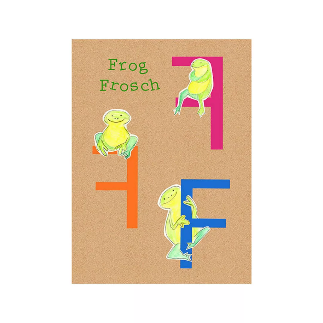 Komar Wandbild ABC Animal F Buchstaben B/L: ca. 40x50 cm günstig online kaufen