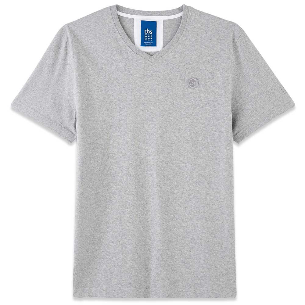Tbs Essenver Kurzarm Rundhals T-shirt 3XL Grey günstig online kaufen