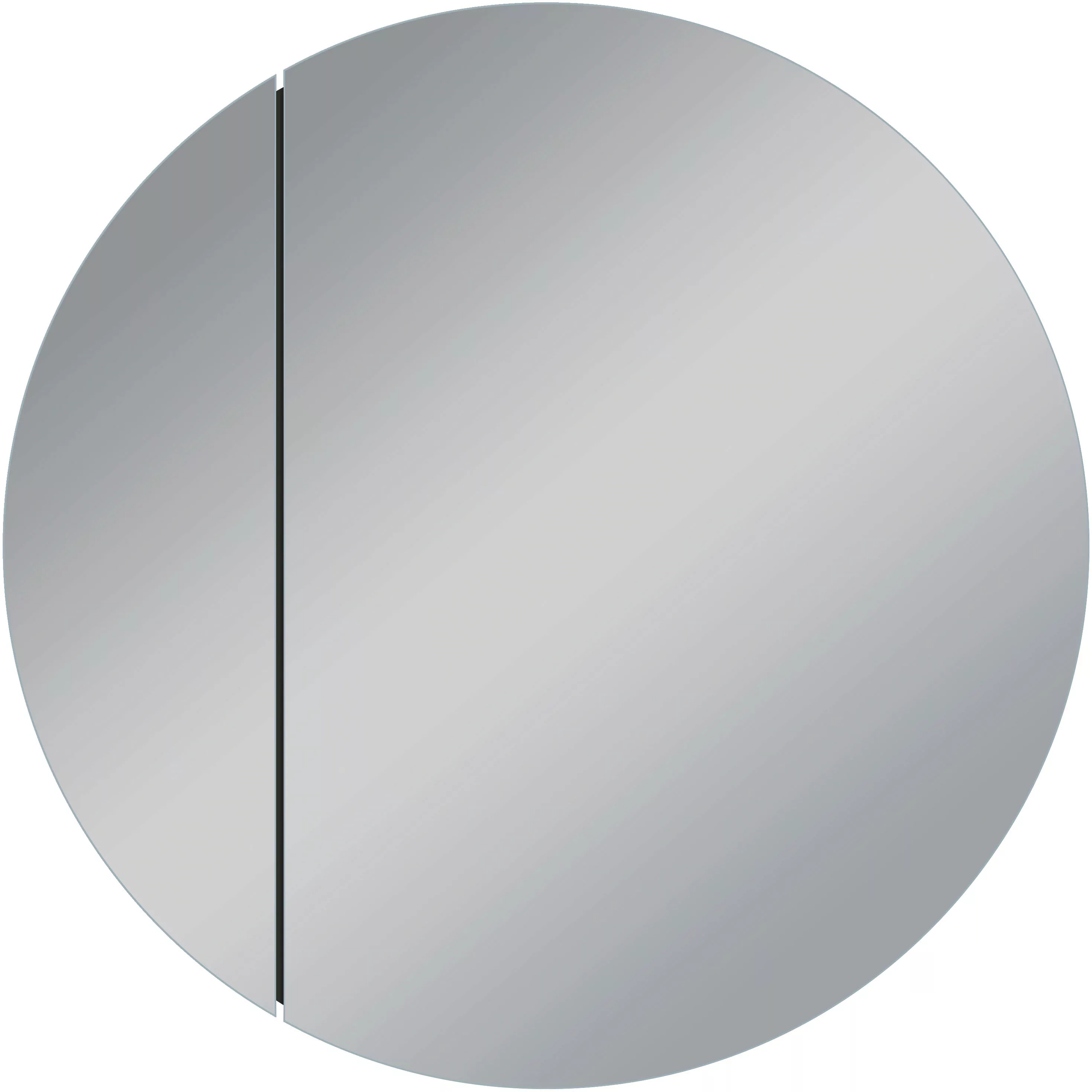 Talos Spiegelschrank "Picasso Style, schwarz, Ø 60cm", Rahmen aus hochwerti günstig online kaufen