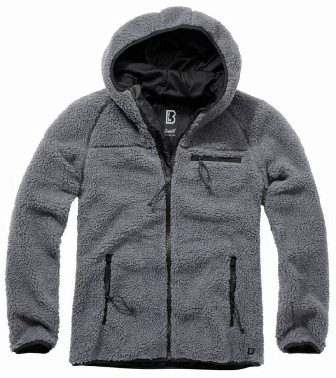 Brandit Outdoorjacke Brandit Teddyfleece Worker Jacke mit Kapuze günstig online kaufen