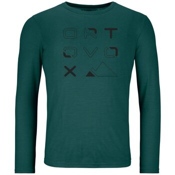 Ortovox  Langarmshirt Sport 185 MERINO BRAND OUTLINE LS M 83068/62301 dark günstig online kaufen