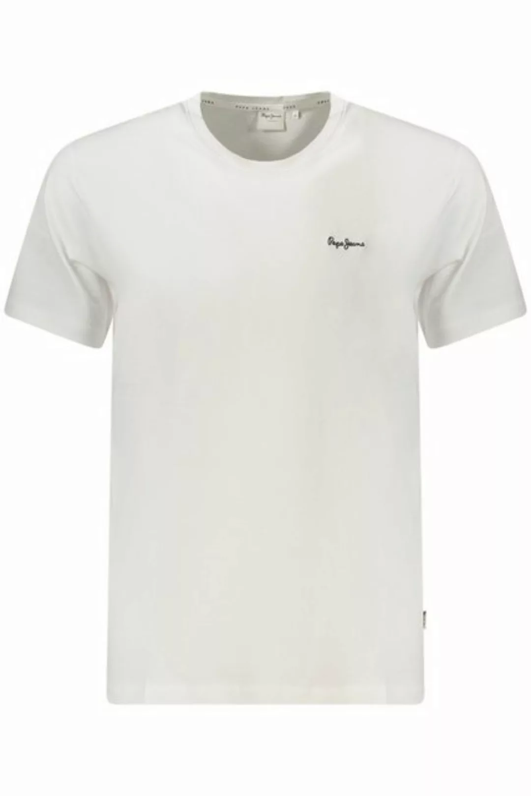 Pepe Jeans T-Shirt Herren Kurzarm T-Shirt Weiß - Nachhaltige günstig online kaufen