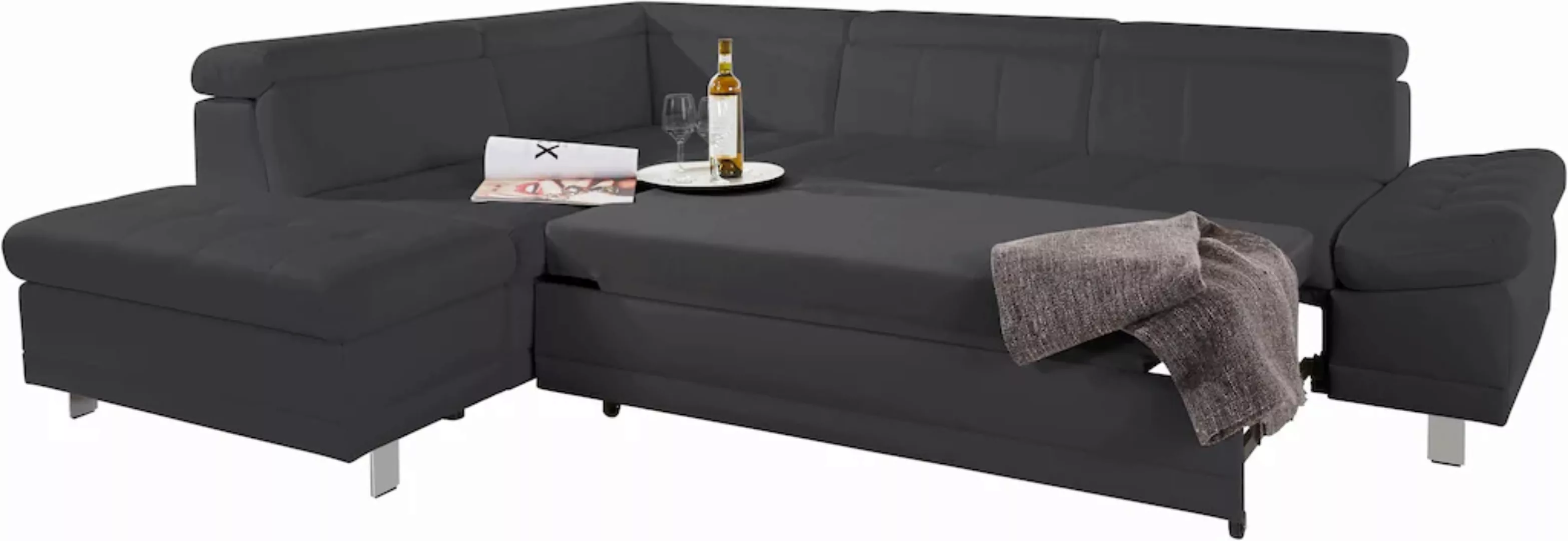 sit&more Ecksofa Limit, wahlweise mit Bettfunktion und Bettkasten günstig online kaufen