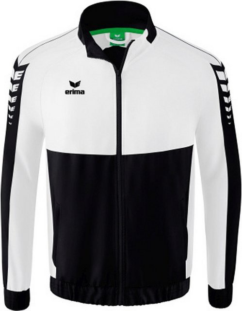 Erima Funktionsjacke SIX WINGS presentation jacket BLACK/WHITE günstig online kaufen