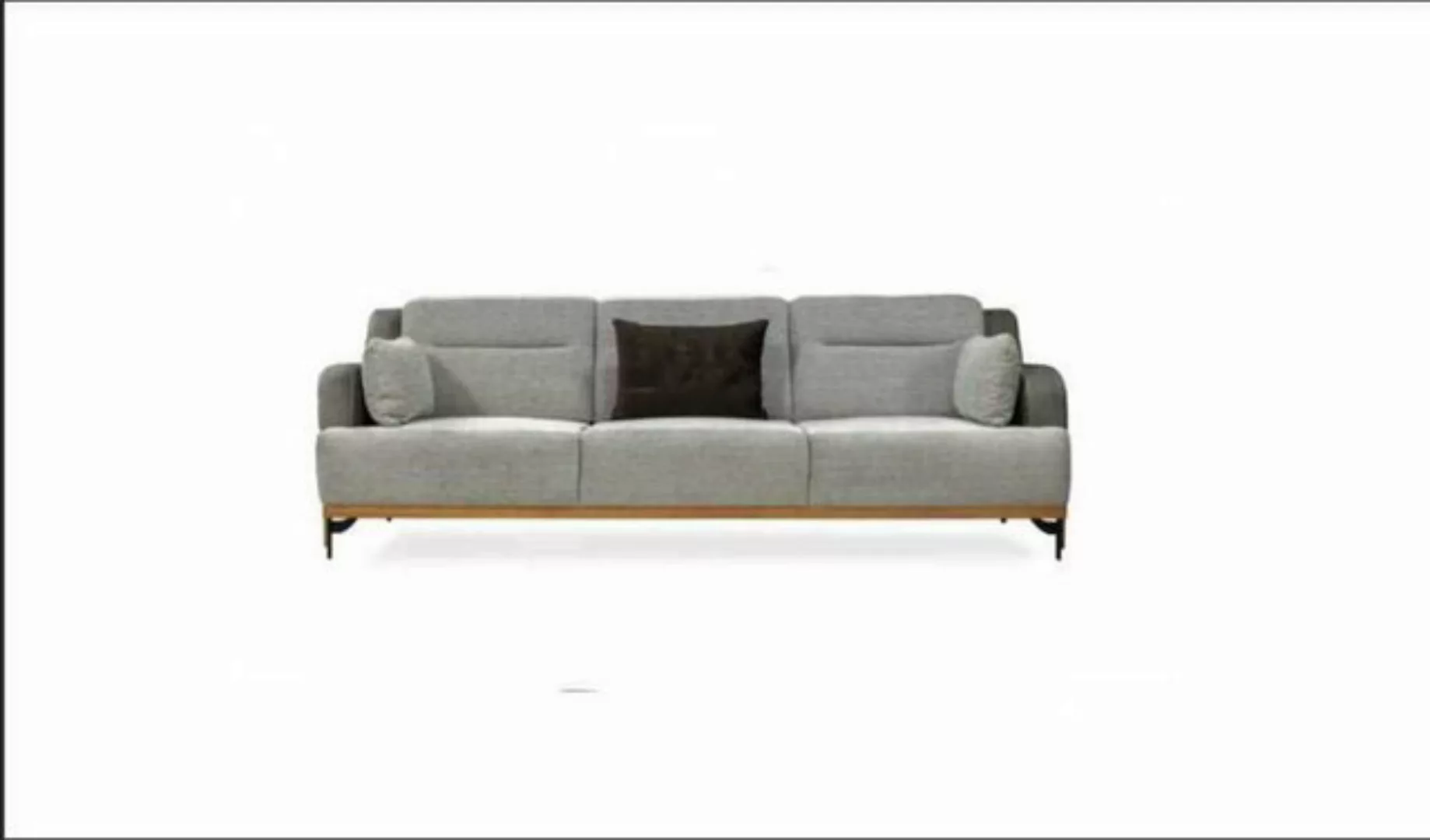 JVmoebel Sofa Sofagarnitur 3+3+1 Sitzer Möbel Modern Set Design Sofa Stoff günstig online kaufen