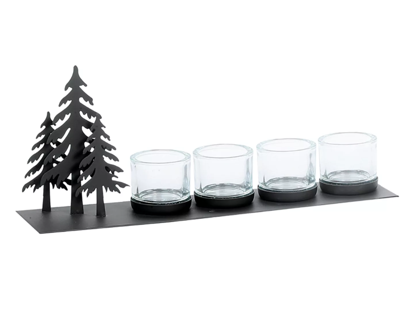 Eisenwindlicht Tanne weihnachtlich H 20 cm 10x 40 cm günstig online kaufen