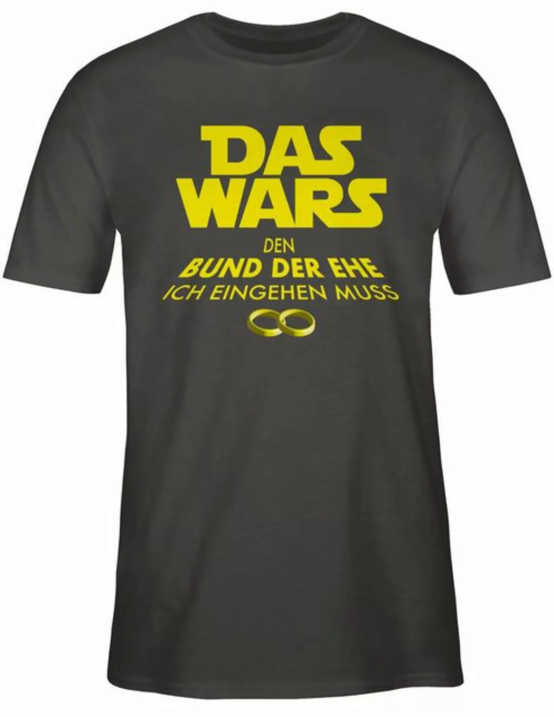 Shirtracer T-Shirt Das Wars JGA JGA Männer günstig online kaufen