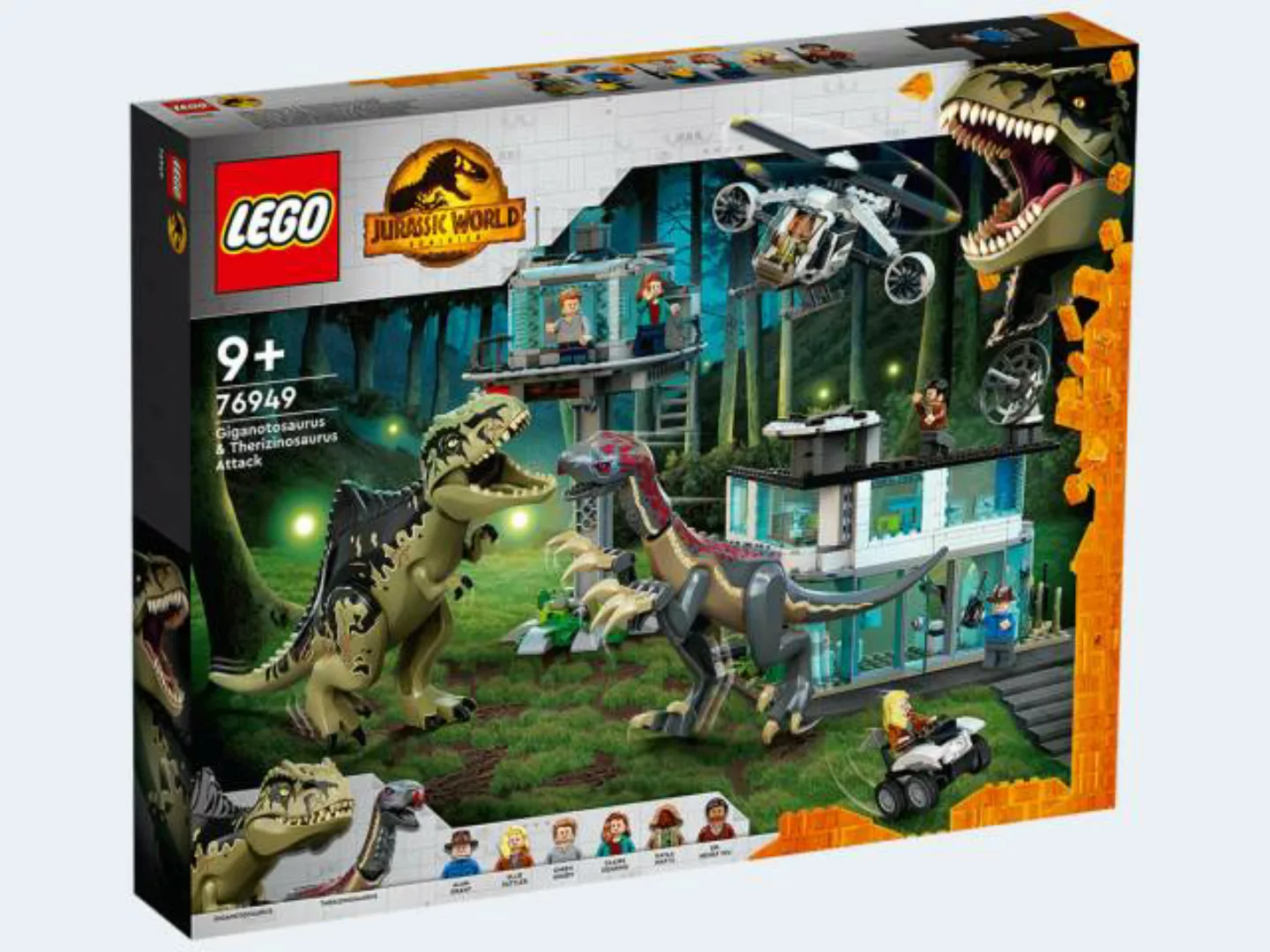 Lego® 76949 - Jurassic World - Giganotosaurus & Therizinosaurus Angriff günstig online kaufen