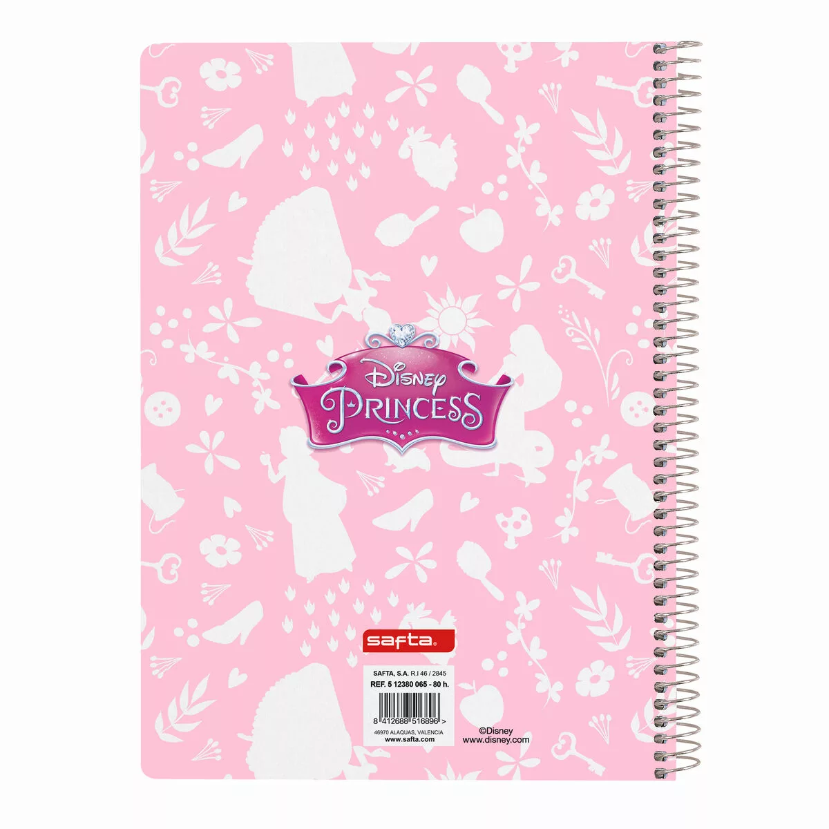 Notizbuch  Princesses Disney Magical Beige Rosa 80 Bettlaken A5 günstig online kaufen
