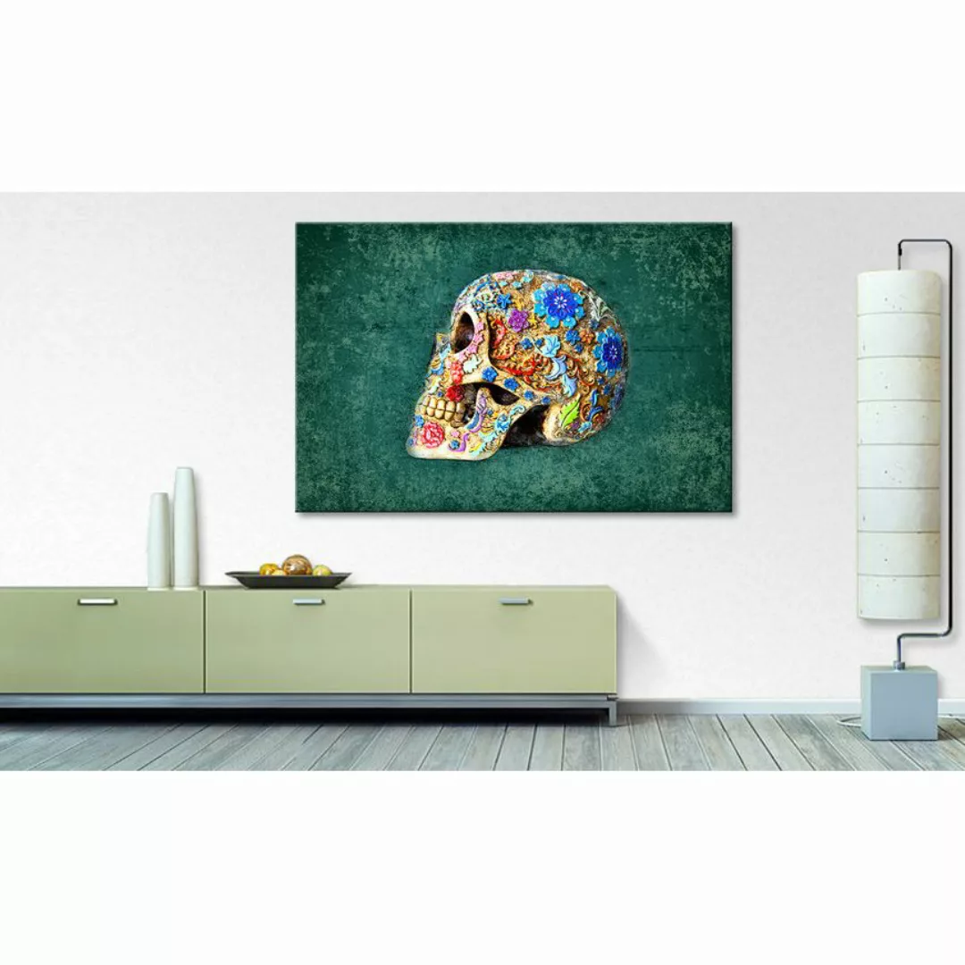 home24 Bild Colorful Skull günstig online kaufen