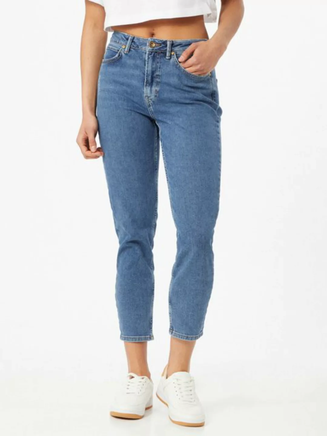 JACQUELINE de YONG High-waist-Jeans High Waist Mom Jeans Bleached Used Desi günstig online kaufen