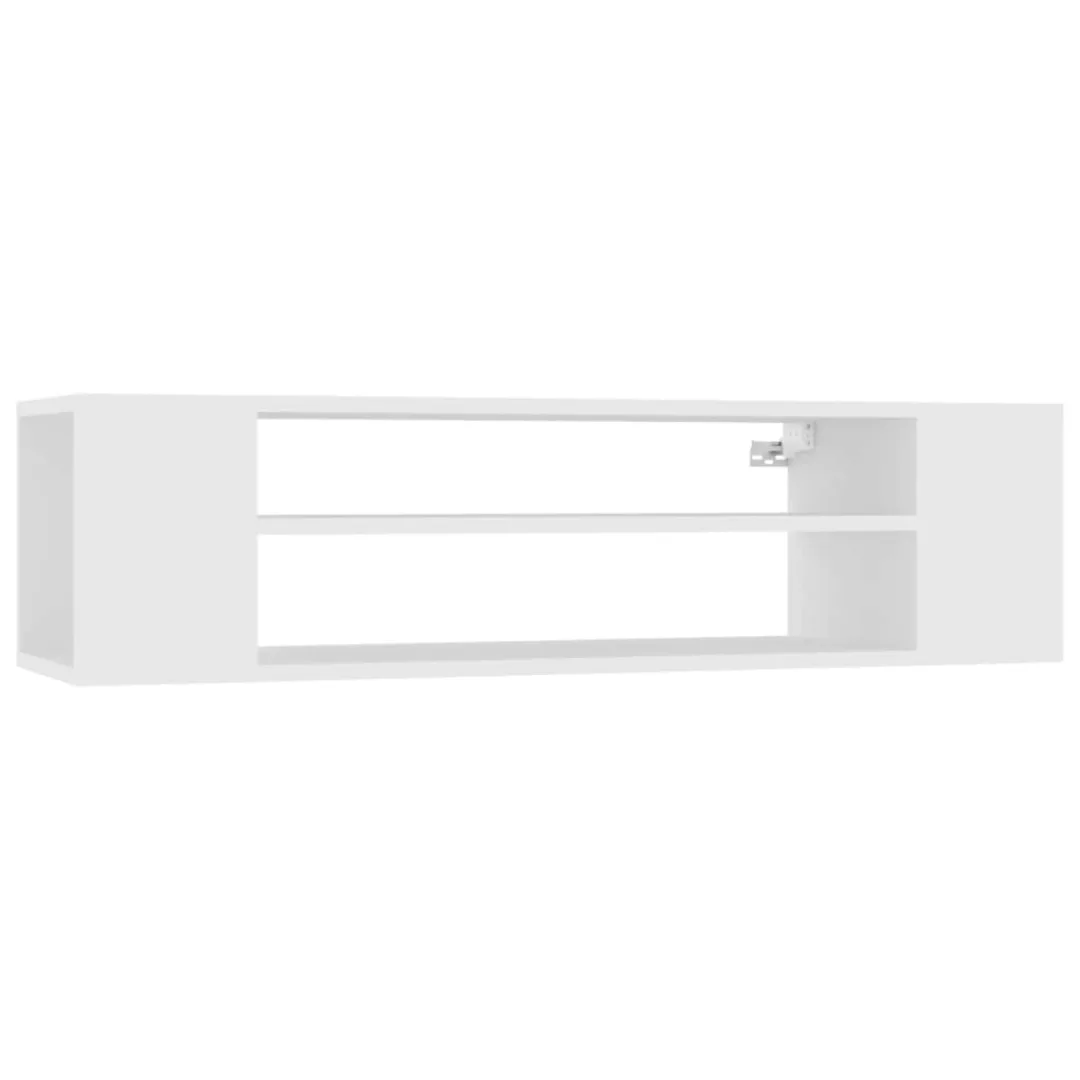 Tv-hengeschrank Weiß 100x30x26,5 Cm Spanplatte günstig online kaufen