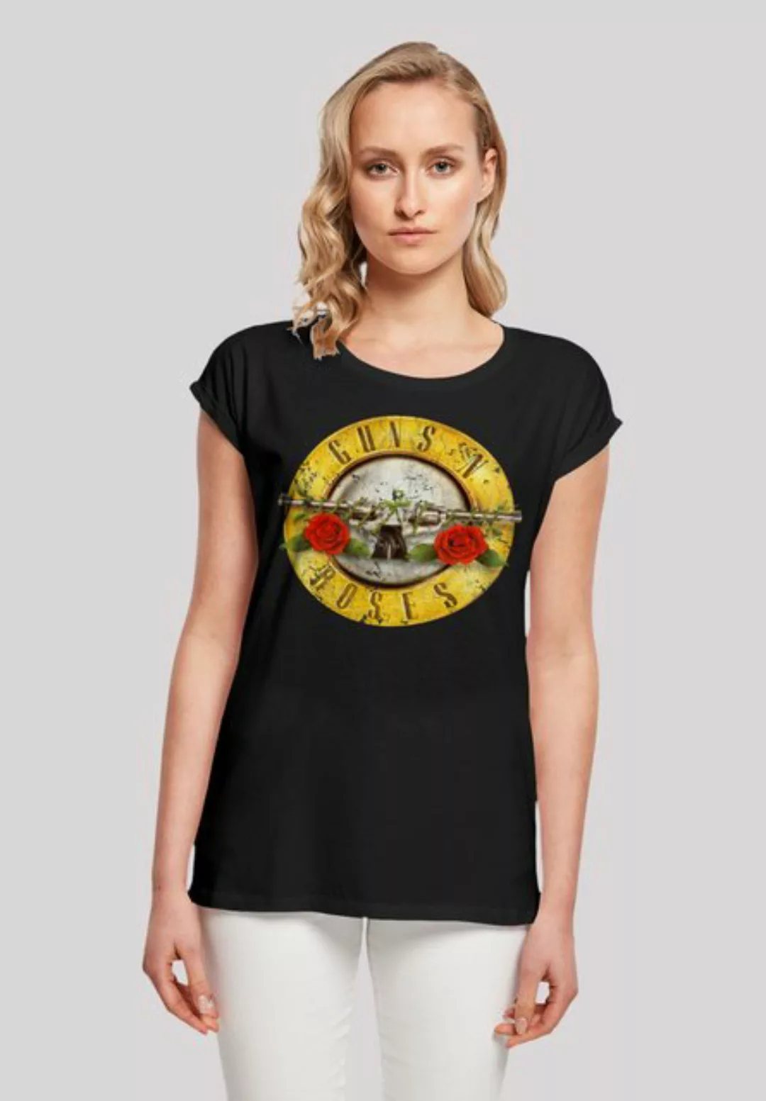 F4NT4STIC T-Shirt "Guns n Roses Vintage Logo Black", Premium Qualität günstig online kaufen