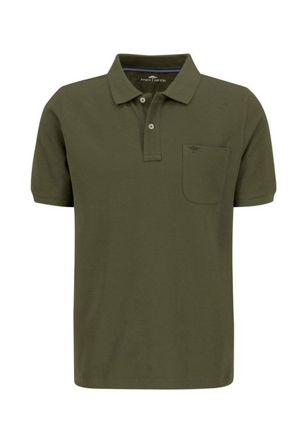 FYNCH-HATTON Poloshirt Polo, Chest Pkt, Premium Cotton dark khaki günstig online kaufen