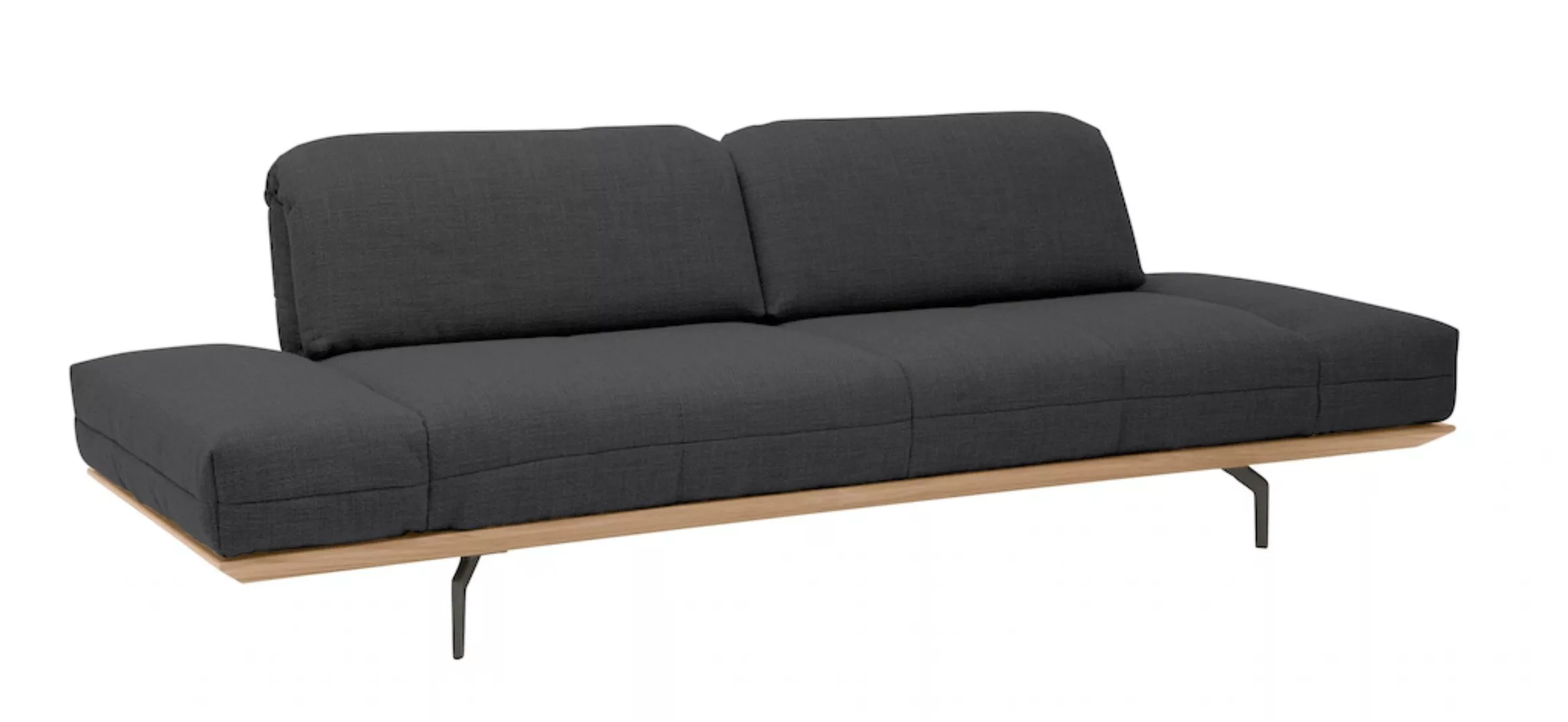 hülsta sofa 3-Sitzer "hs.420", in 2 Qualitäten, Holzrahmen in Eiche Natur o günstig online kaufen