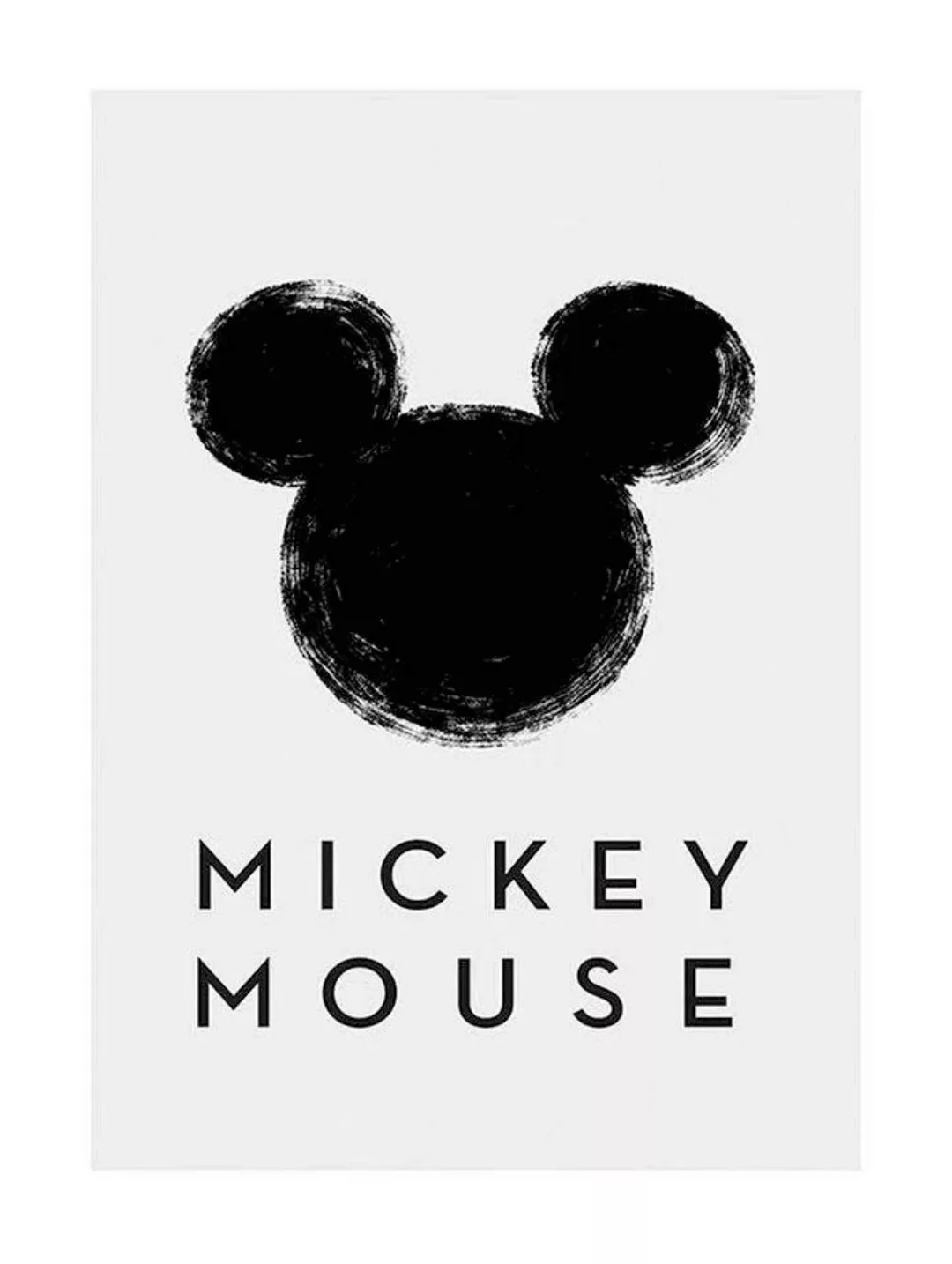 Komar Poster "Mickey Mouse Silhouette", Disney, (1 St.), Kinderzimmer, Schl günstig online kaufen
