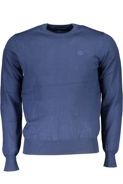 North Sails Strickpullover Herren Pullover Blau aus recycelten Fasern - Nac günstig online kaufen