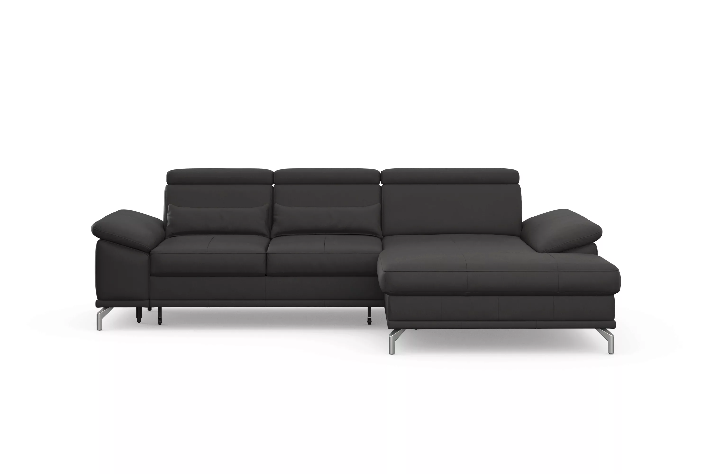 sit&more Ecksofa "Cabrio L-Form, mit Sitztiefenverstellung, Arm- und Kopfte günstig online kaufen