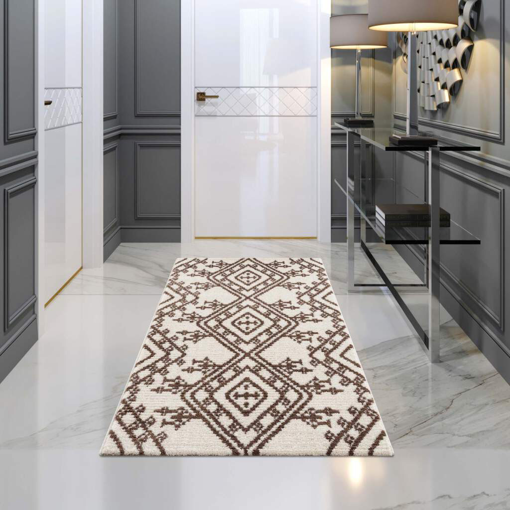 Carpet City Teppich »April 2291«, rechteckig, 10 mm Höhe, Läufer, weich dur günstig online kaufen