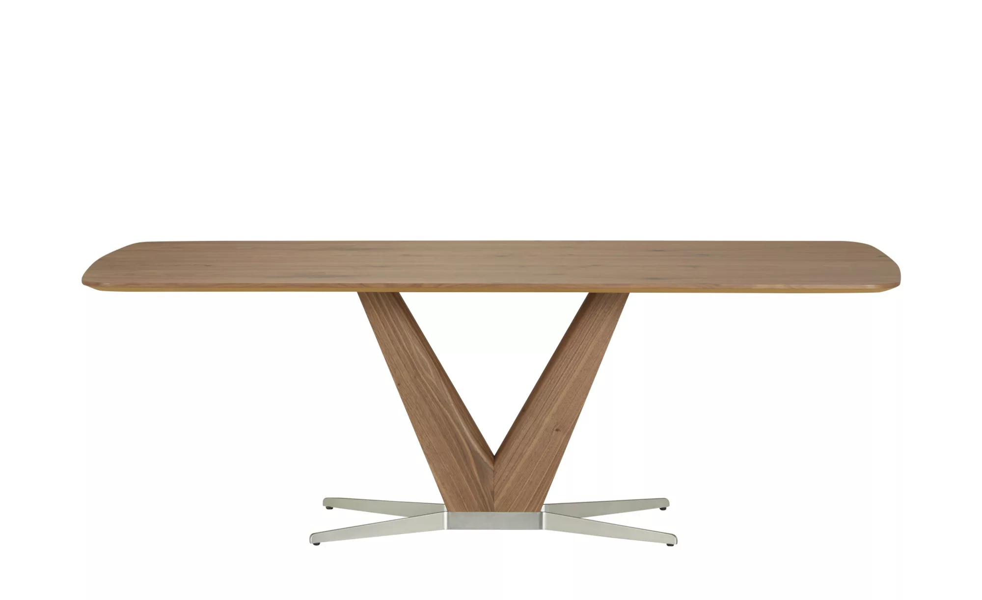 KOINOR HPL Säulentisch  Dining System 1 ¦ holzfarben ¦ Maße (cm): B: 90 H: günstig online kaufen